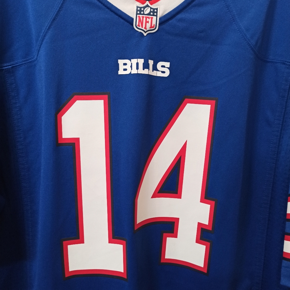 Nike Vapor Limited Stefon Diggs Buffalo Bills NFL Football Jersey Blue Adult L - Picture 3 of 16